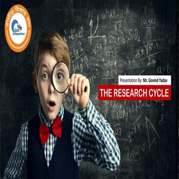 The Research Cycle