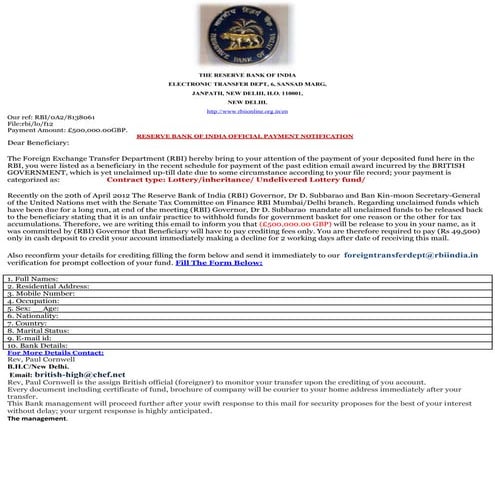 Mobilebkgform pnb1167 | DOC