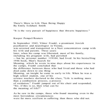 Theres more to life than being happy by emily esfahani sm