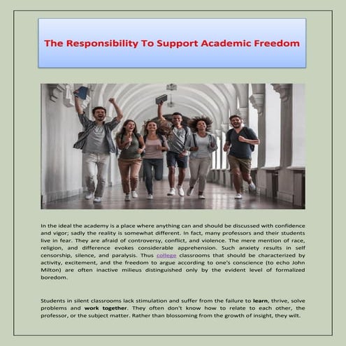 Academic Freedom | PPT