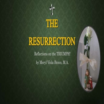 The Resurrection ~ EASTER 