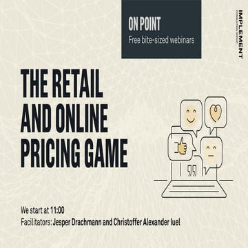 The retail and online pricing game