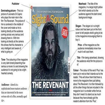 The revenant analysis | PPTX