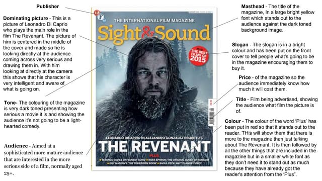 The revenant analysis