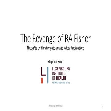The revenge of RA Fisher 