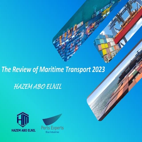 Launch Of The Review Of Maritime Transport 2024 – TH Elek