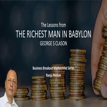 The richest man in Babylon