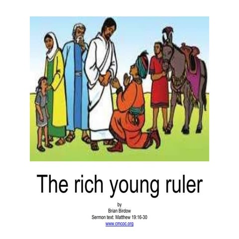 The Rich Young Ruler 
