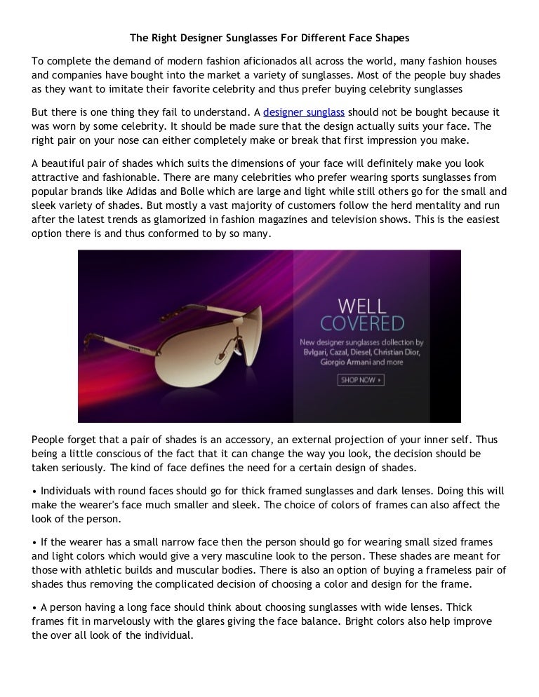 designer sunglasses for narrow faces