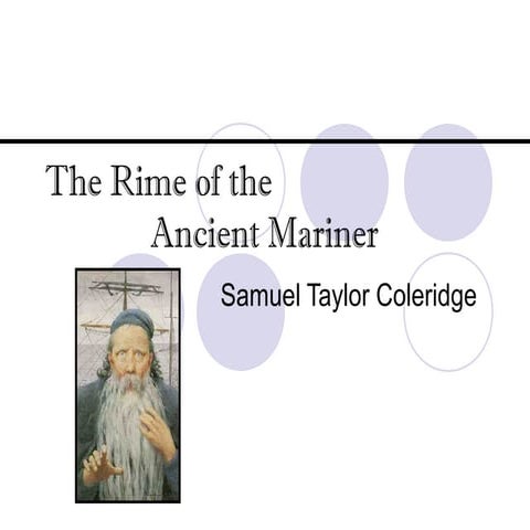 The rime of the ancient mariner class 10