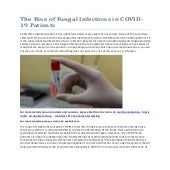 the emergence of invasive fungal infection | PDF