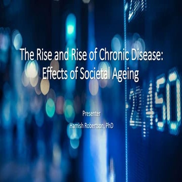 The rise and rise of chronic disease