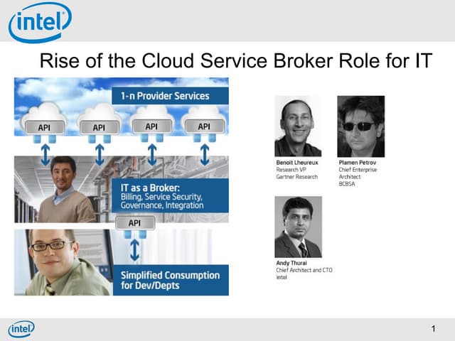 The Rise of Cloud Service Brokerage featuring Gartner and BCBS