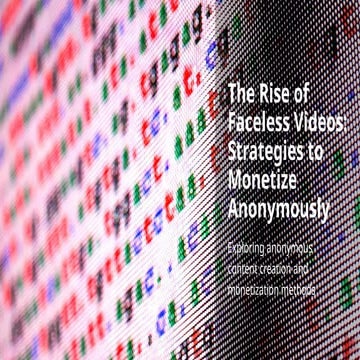 Profiting from Faceless Videos - Channel Builder AI and its Uses