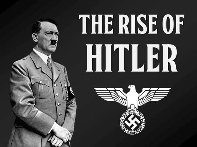 The Rise of Hitler