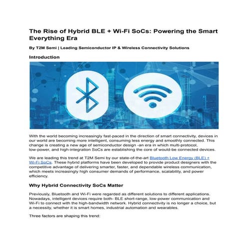 Ultra-Efficient Bluetooth LE SoCs for Seamless Connectivity.pdf
