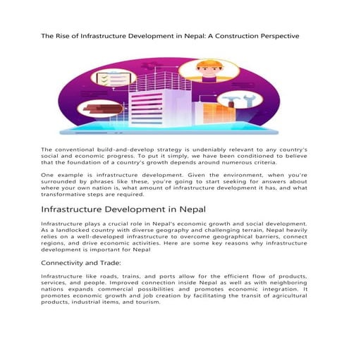 The Rise of Infrastructure Development in Nepal.docx
