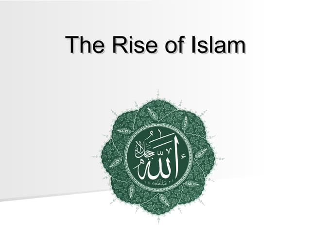 The rise of_islam