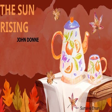 The Sun Rising | PDF