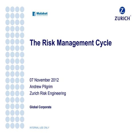 The risk management cycle
