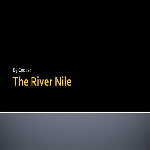 The River Nile