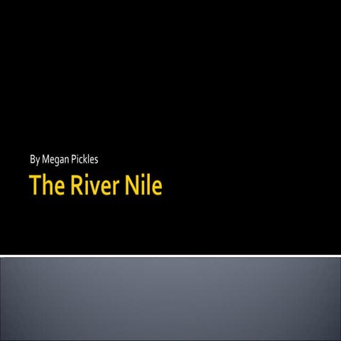 The River Nile