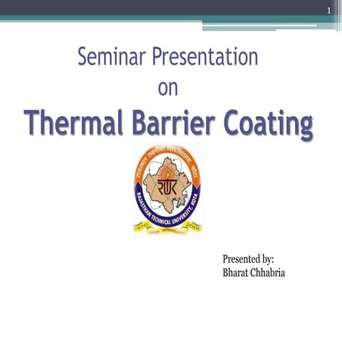 Thermal barrier coating