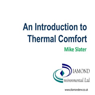 Thermal comfort for bohs version fo...