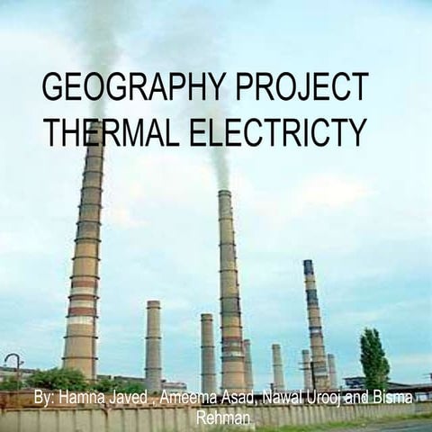 Thermal energy