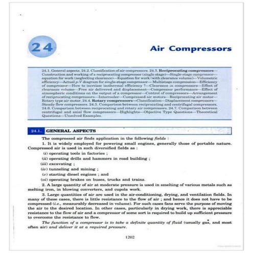 Thermal engineering by rk rajput   chapter 24