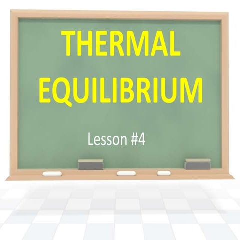 Thermal equilibrium