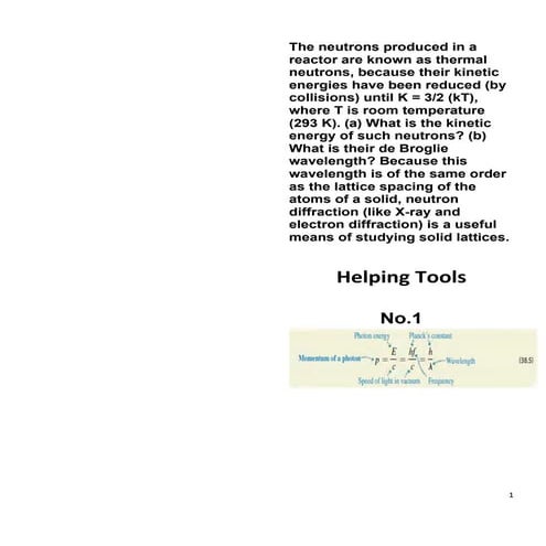 Thermal Neutrons & X-Ray Diffraction.pdf