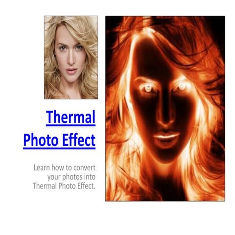 Thermal photo effect