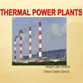 Thermal Plants by Sergio Calo and Ó...