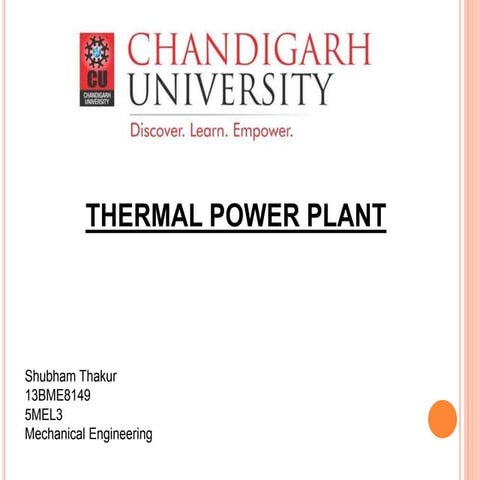 Thermal Power Plant - Full Detail About Plant and Parts (Also Contain Animate...