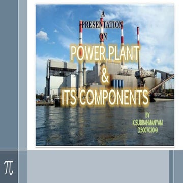 Thermal power plant