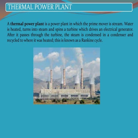Thermal Power Plant Basic to Knowledge