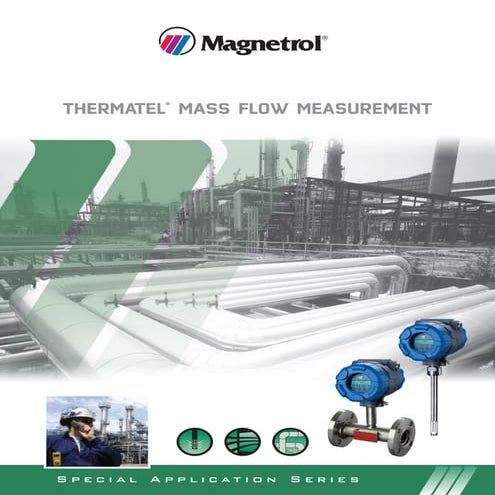 Thermal Dispersion Mass Flow Measurement