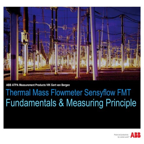 Thermal Mass Flowmeter (ABB N.V.)