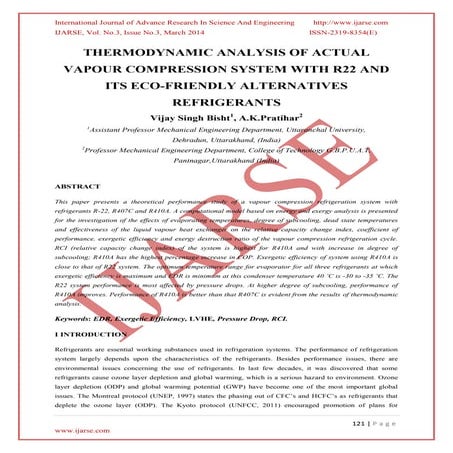 Thermodynamic analysis of_actual_vapour_compression_system_with_r22_and_its_e...