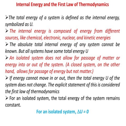 Thermodynamics