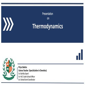Thermodynamics.pptx on first law of thermodynamics | PPTX