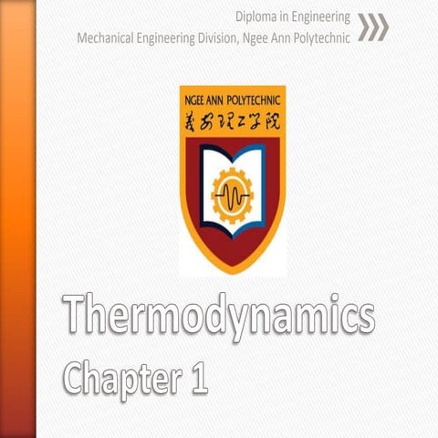 Thermodynamics chapter 1