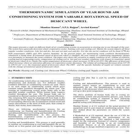 CFD Simulation of Air Conditioning System of the Classroom | PDF