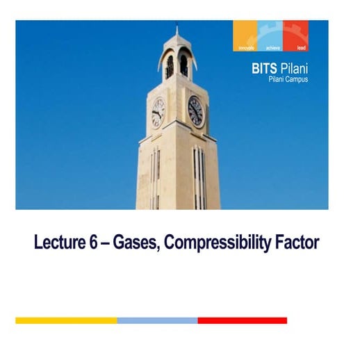 Thermodynamics lecture 6