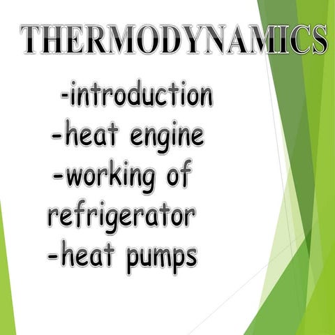 Thermodynamics 