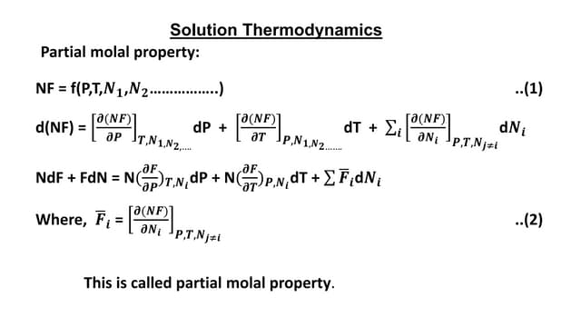 Fugacity & fugacity coefficient | PPT