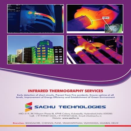 Thermography Services  in India -E Brochure-Sachu Technologies