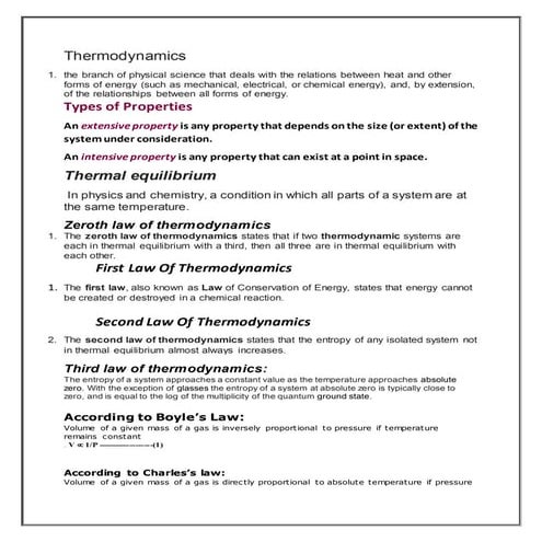 Thermo+hmt+power plant basics