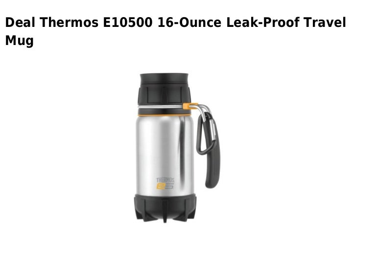 thermos stainless steel leak proof travel mug